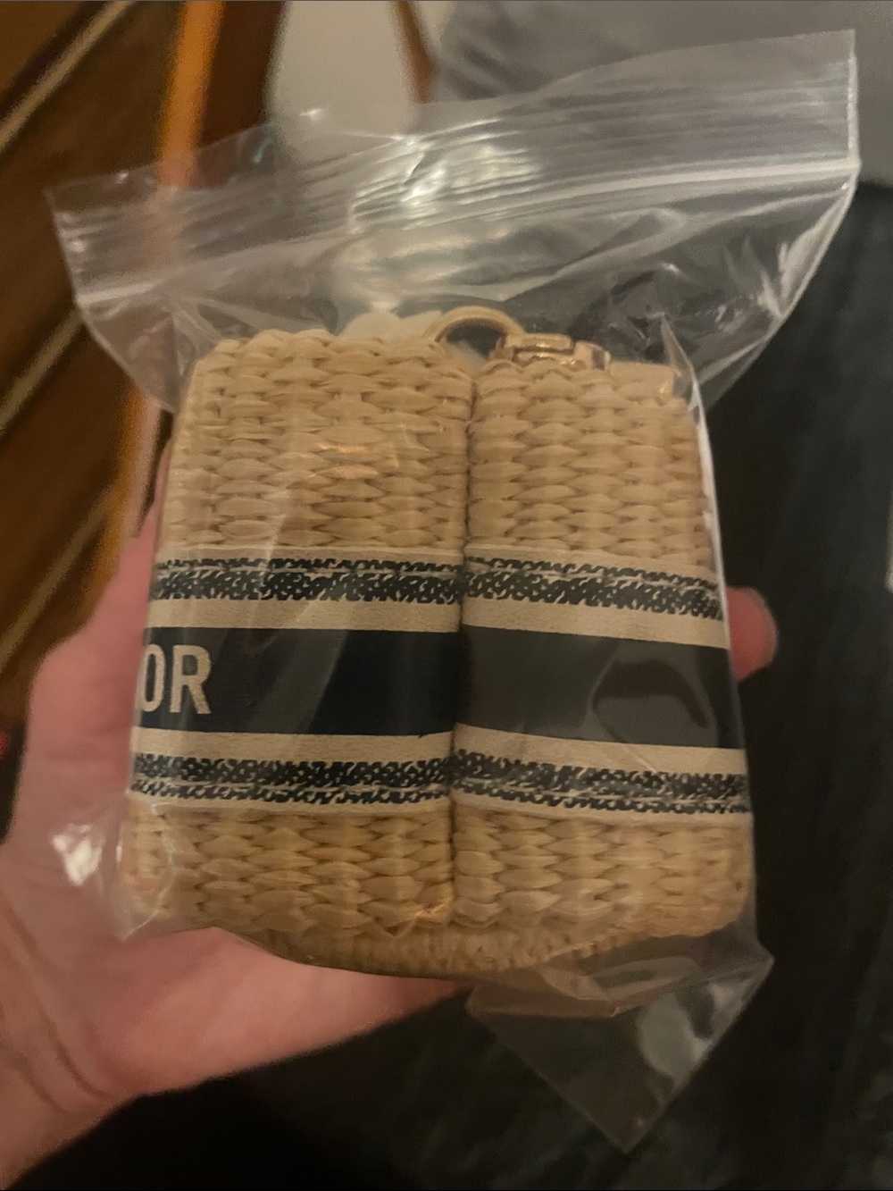 Christian Dior Woven Raffia bag - Picture 7 of 17